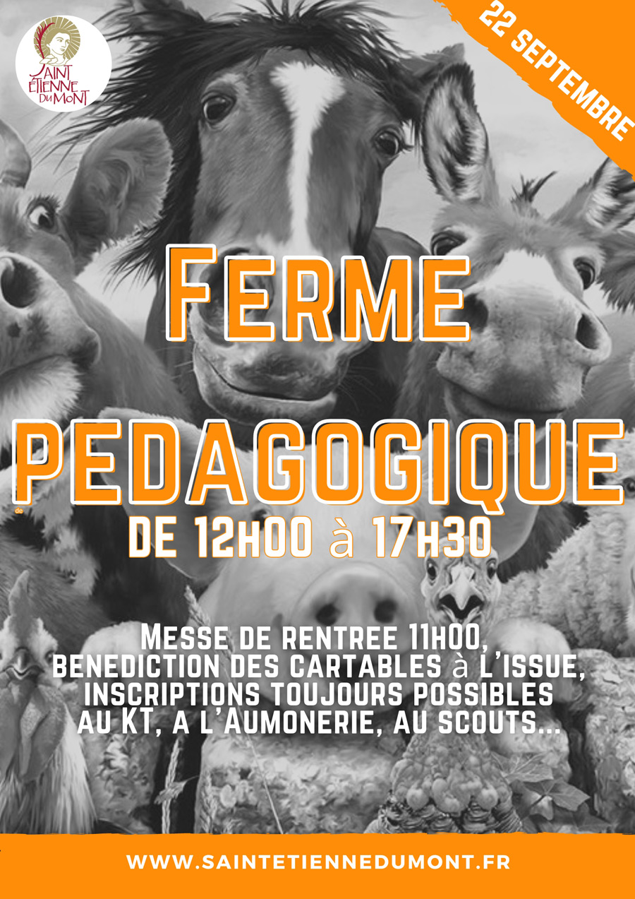 Ferme pédagogique Saint Etienne du Mont