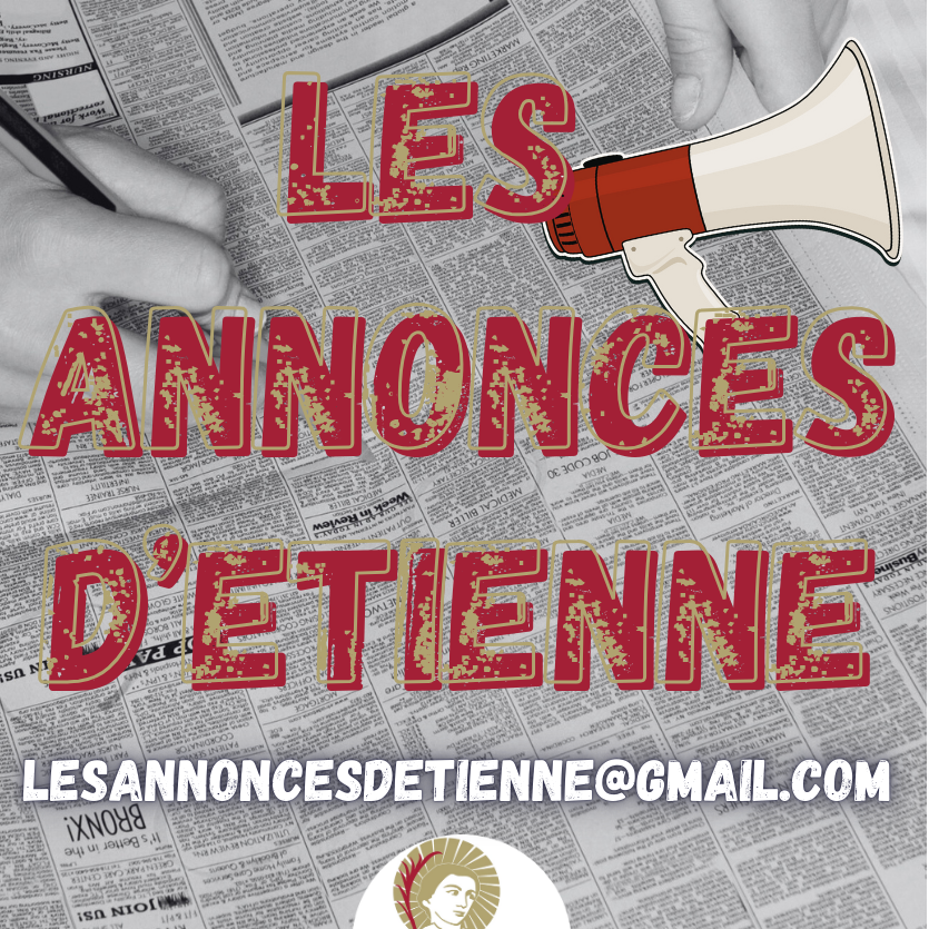 Annonces d'Etienne